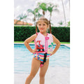 Pink Neoprene Swim Vest P292045