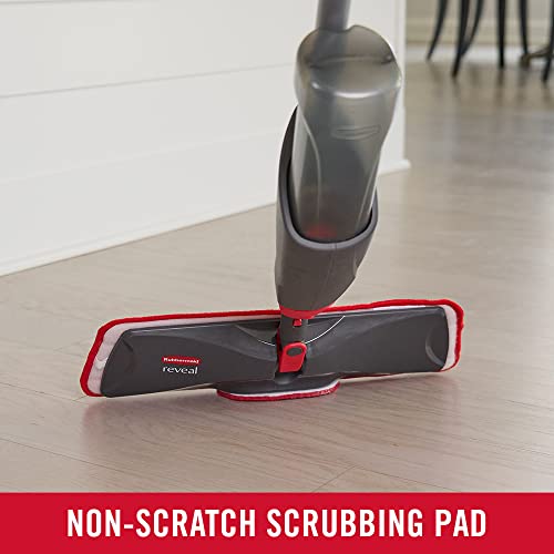 Spray Mop Floor Cleaning Kit with 3 Reusable Microfiber Wet Pads and 1 Refillable Bottle Z831026
