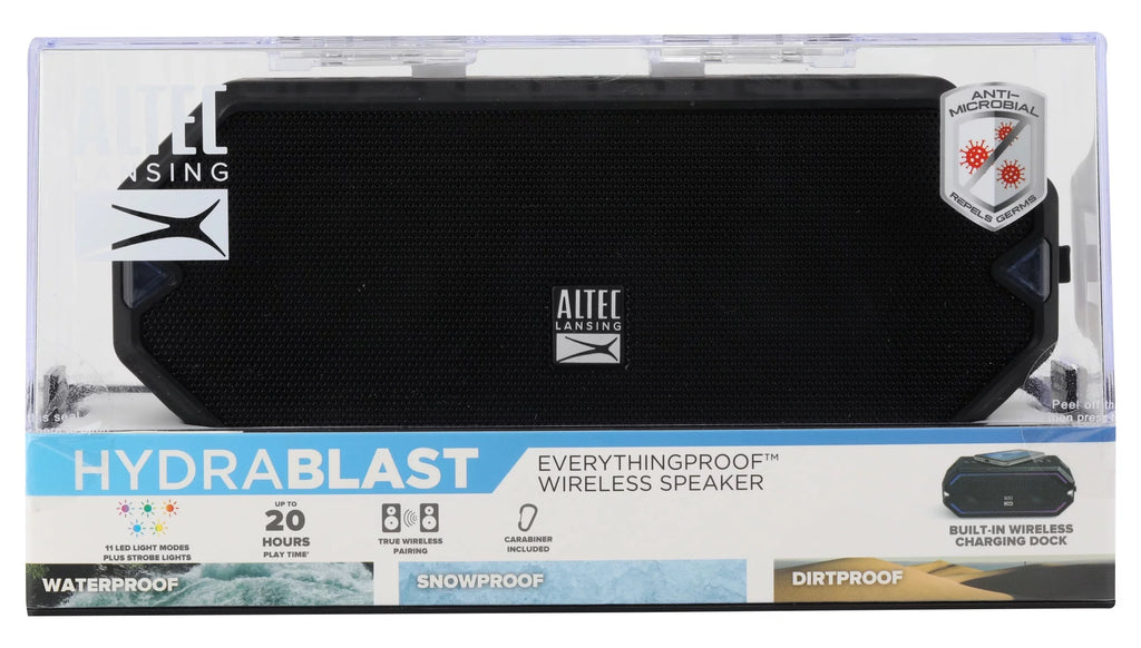 Everythingproof Wireless Bluetooth Speaker, Black L598
