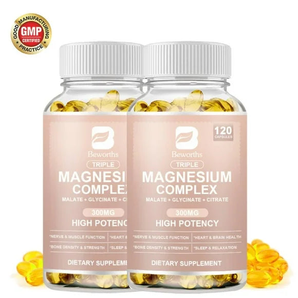 300mg Triple Magnesium Complex 240 Capsules F855