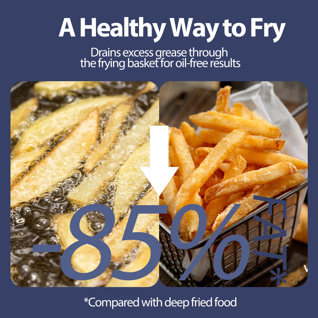 6.7 Quart Digital Stainless Steel Air Fryer E72539