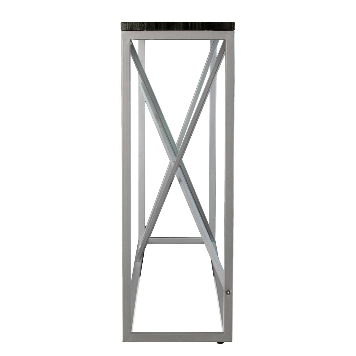 Faux Marble Skinny Console Table P32027