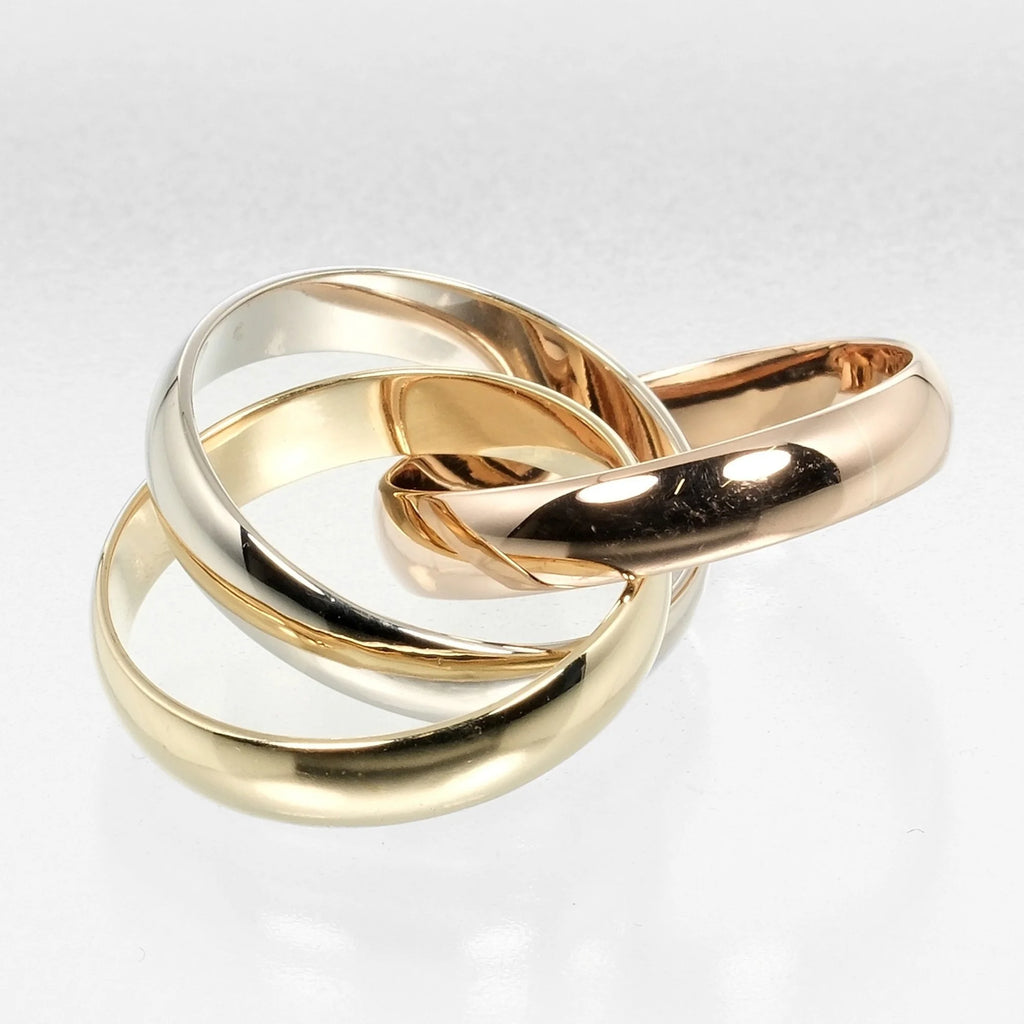 Trinity Ring K18 Gold M726