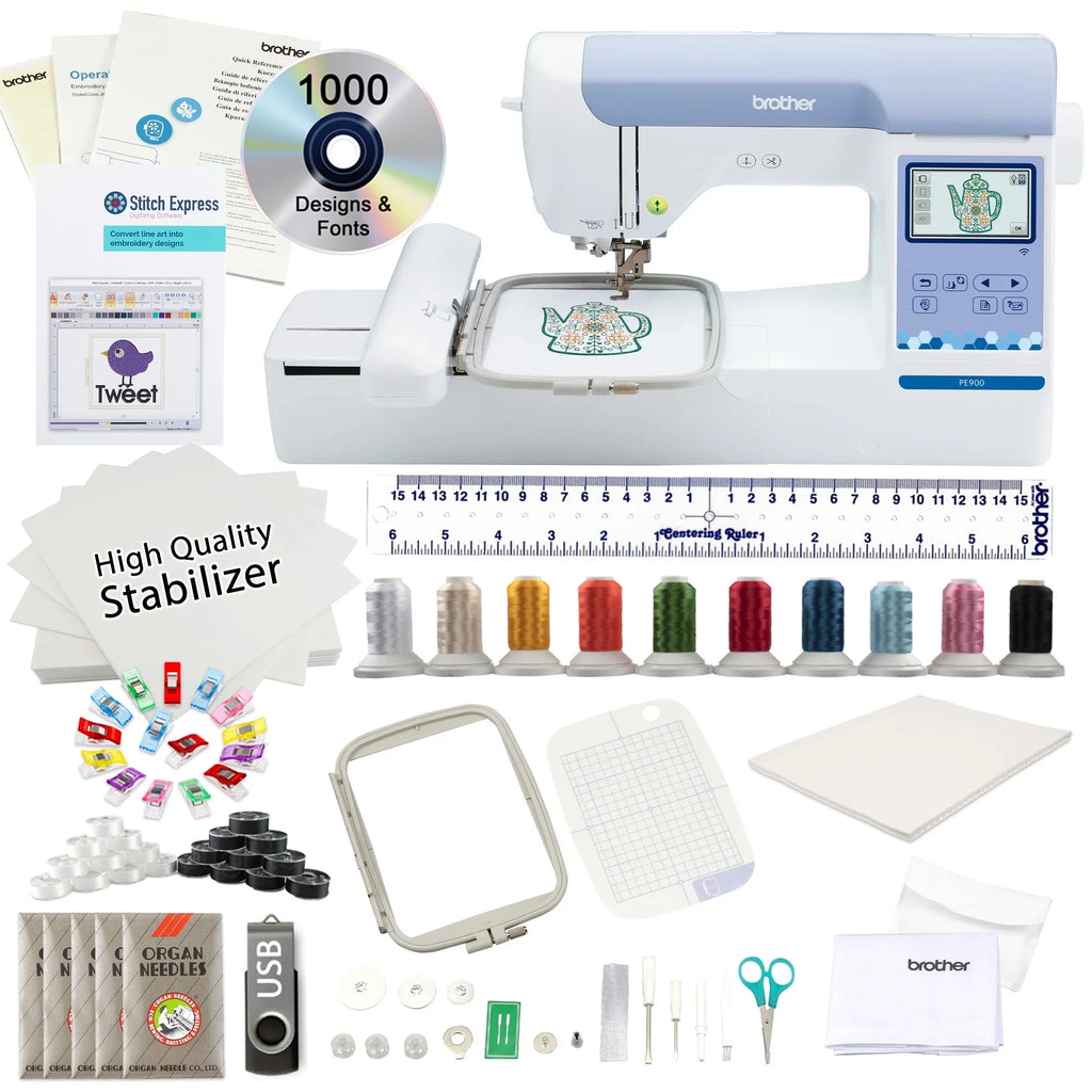 5" x 7" Embroidery Machine with Auto Digitizing Software N1183