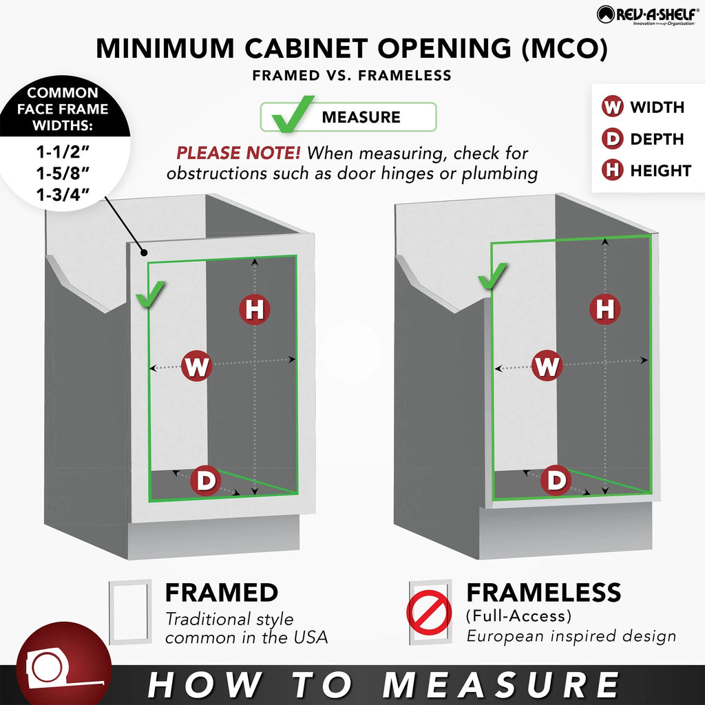 5-Inch Wood Pull Out Wall Cabinet Organizer O984