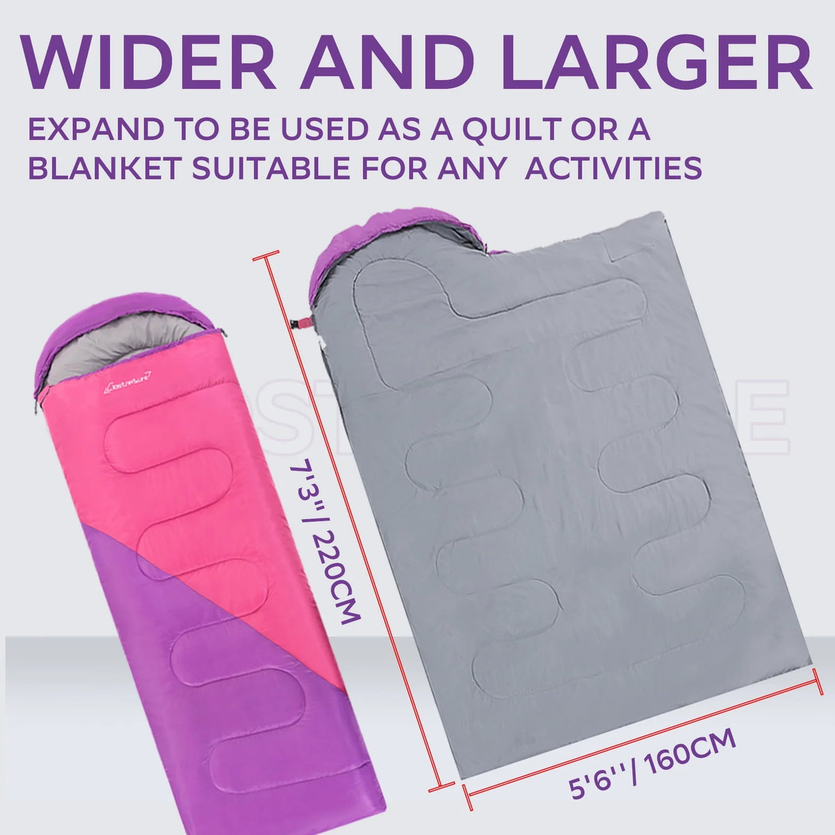Sleeping Bag for Adults and Kids V467