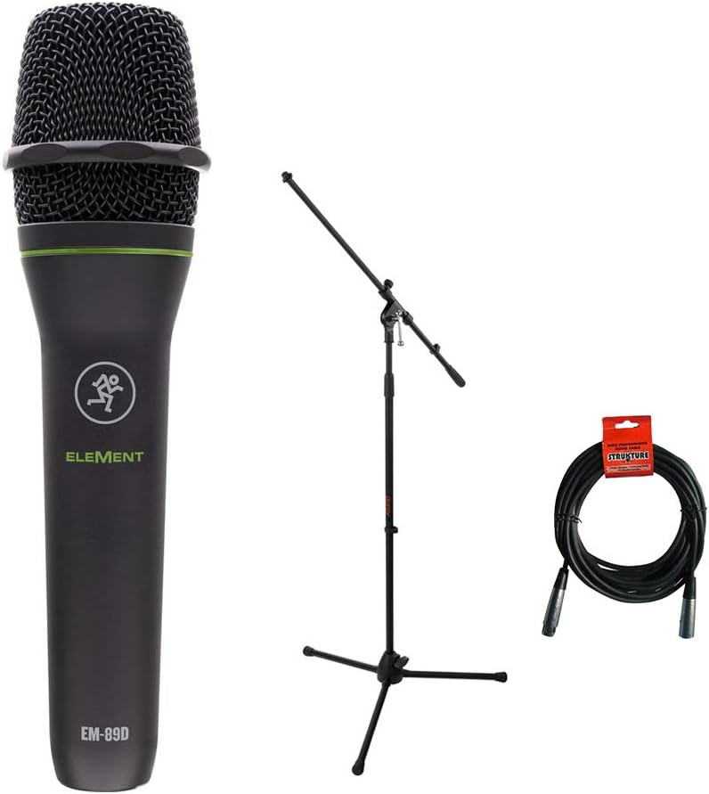 Dynamic Vocal Microphone with Tripod Stand & XLR Cable L399912