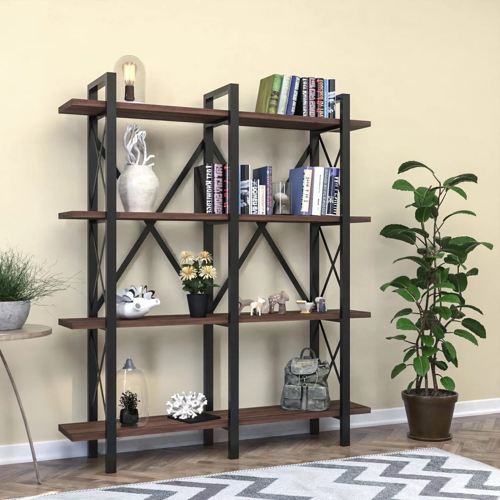 4 Tier Metal Bookshelf P712520
