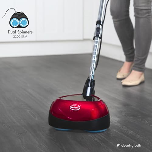 Red Lightweight Floor Cleaner and Polisher P97987