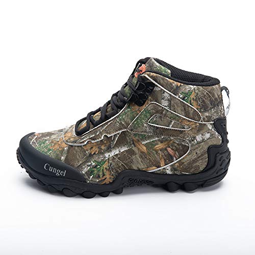Grey Waterproof High-top Hiking Shoes M2979