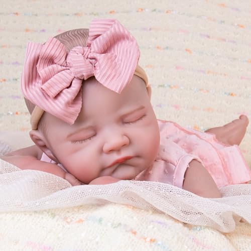 20-Inch Reborn Baby Doll with Poseable Limbs and Feeding Kit S6235