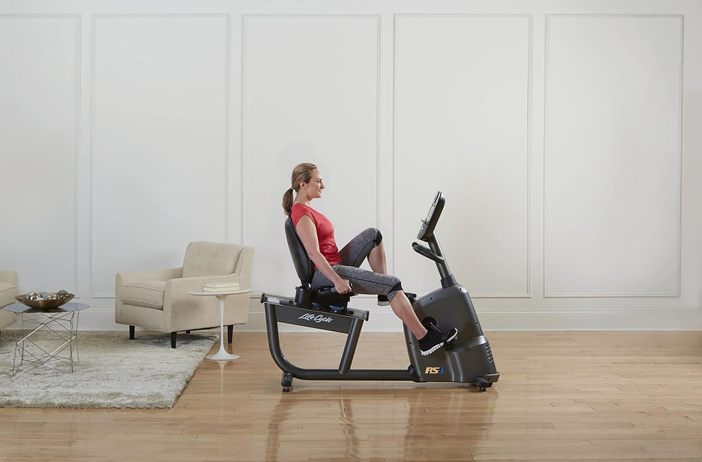 Recumbent Indoor Cycling Exercise Bike with Go Console M23100