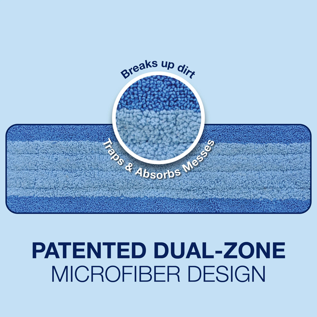 Microfiber Cleaning Pad for Hard-Surface Floors V16600