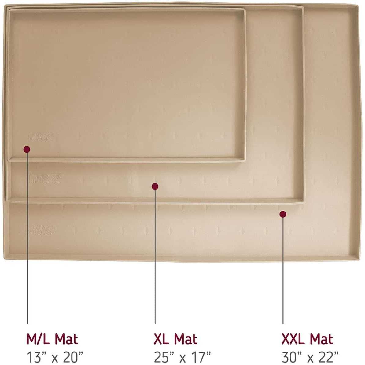 Splash Mat Dog Food Mat with Tall Lip B940843