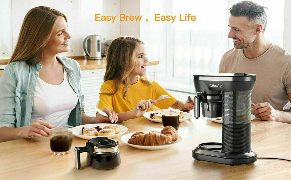 Automatic Coffee Maker & Grinder Single Cup V302889