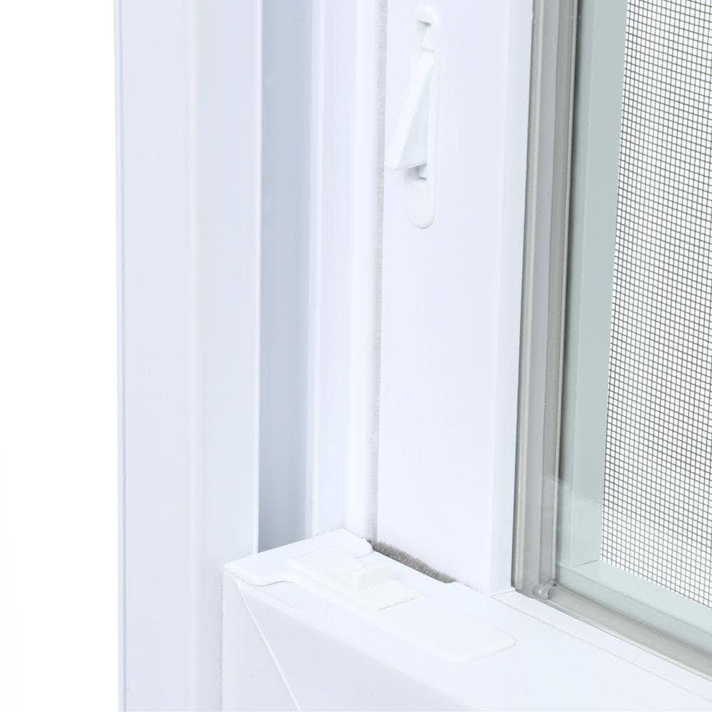 33.75 in. x 48.75 in. Double Hung White Vinyl Window with Nailing Flange W869