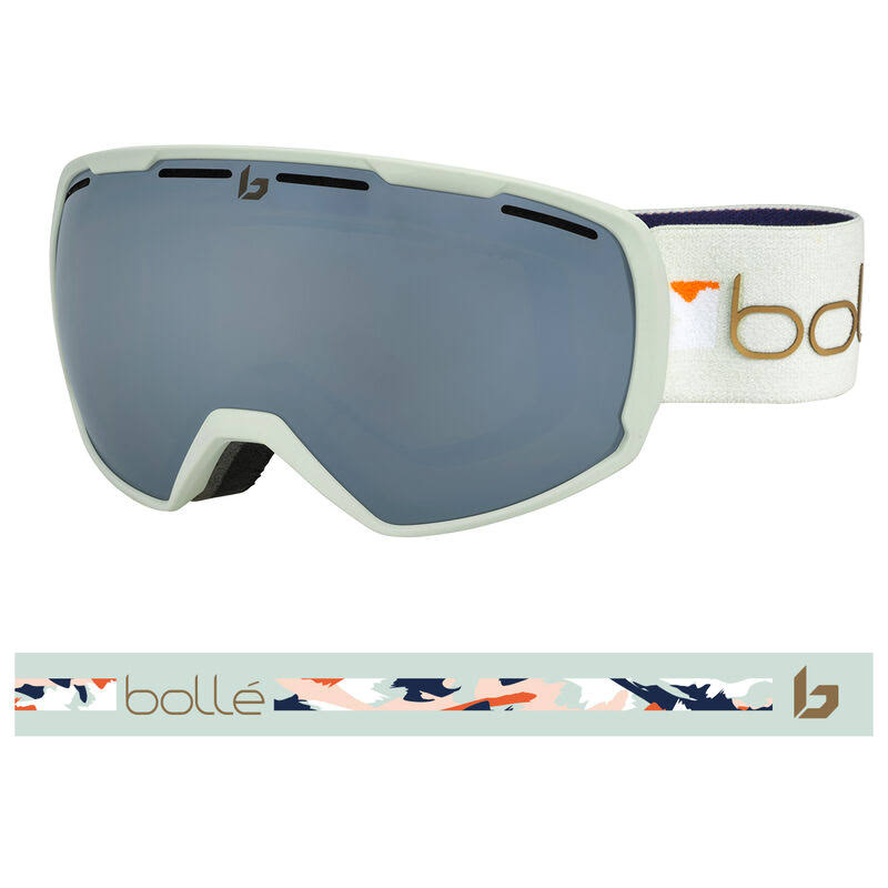 Pale Green Matte Black Chrome Cat 3 Goggles Y2768