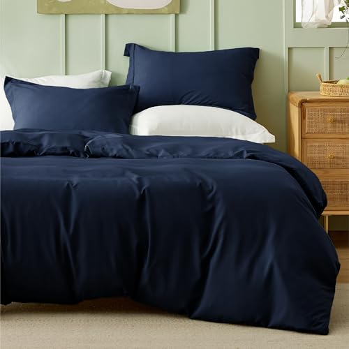 Twin/Twin XL Ivory White Cooling Duvet Cover 2 Pcs Q169774