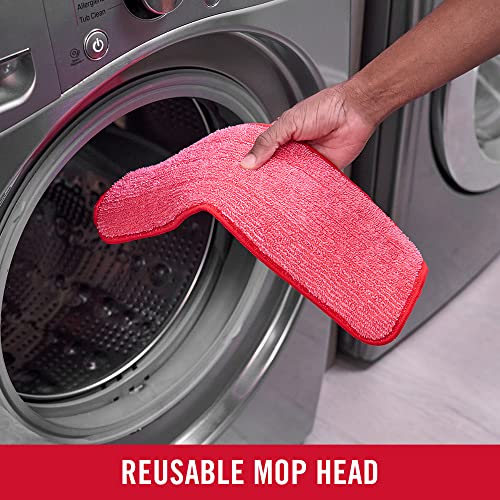Spray Mop Floor Cleaning Kit with 3 Reusable Microfiber Wet Pads and 1 Refillable Bottle Z831026