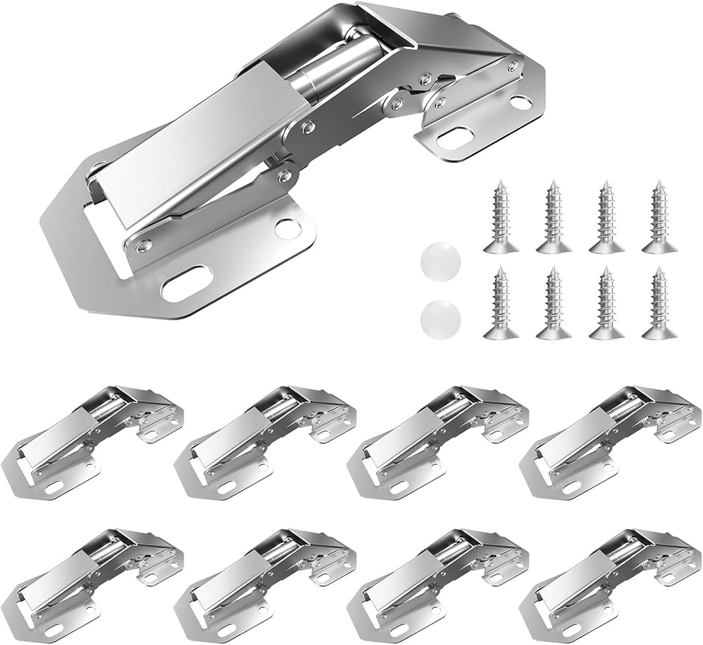 8-Pack Frameless Cabinet Hinges M910657
