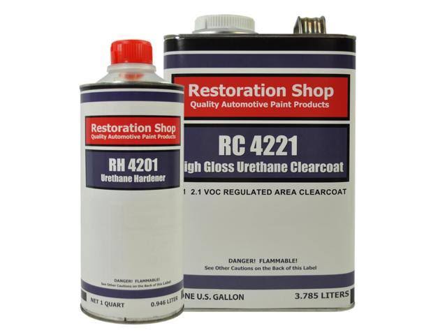 British Racing Green Urethane Basecoat Clearcoat Car Auto Paint Medium Gallon Kit J20772