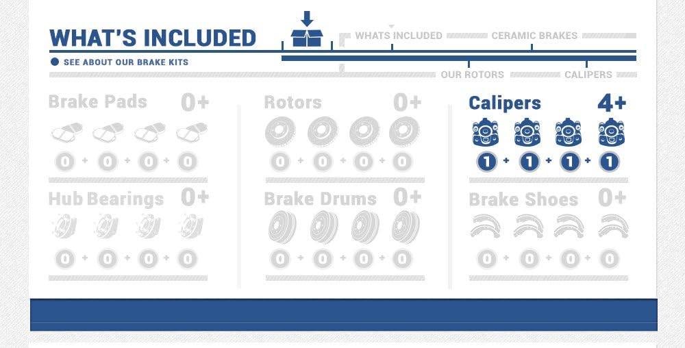 Semi-Loaded OE Caliper Assembly Set Kit I49790