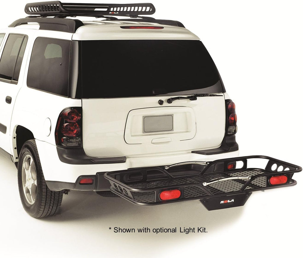 Steel Cargo Carrier Hitch-Mount Basket S5077