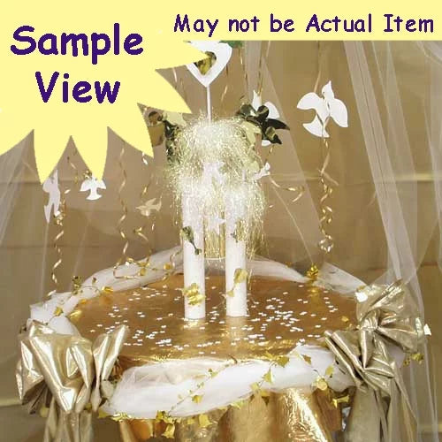 Confetti Champagne Bottle Gold 8 oz S6177