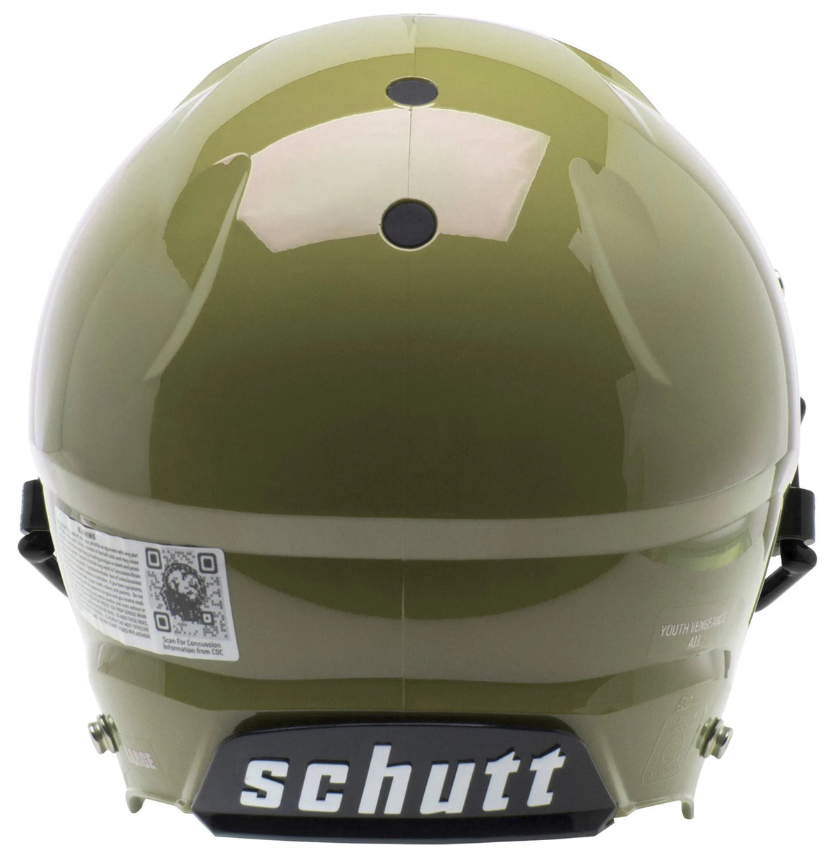 Gold Youth Football Helmet K41566