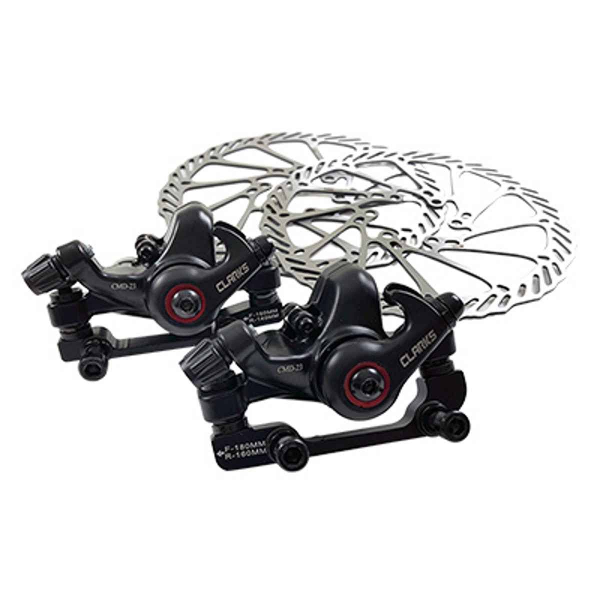 Black 160mm Mechanical Disc Brake S7793