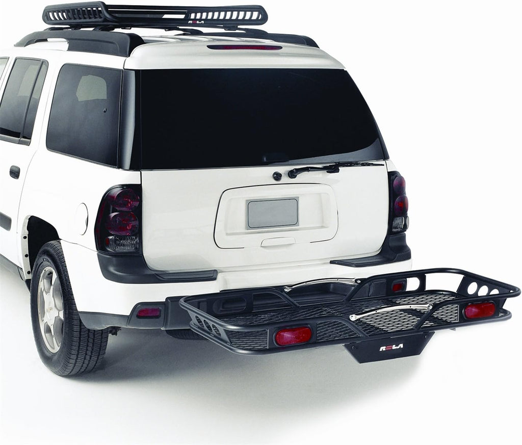 Steel Cargo Carrier Hitch-Mount Basket S5077