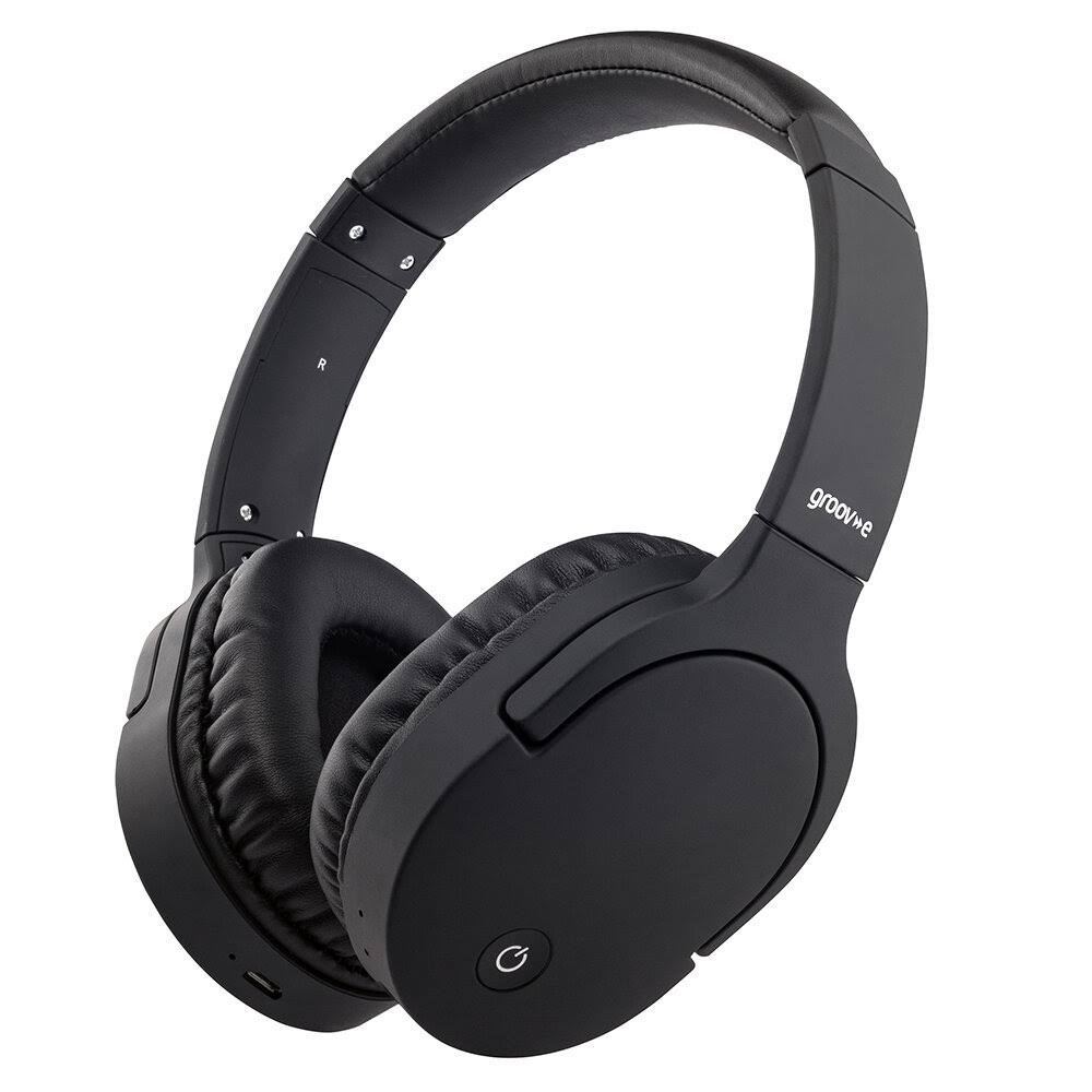 Wireless Bluetooth Headphones with Active Noise Cancelling - Black L931773
