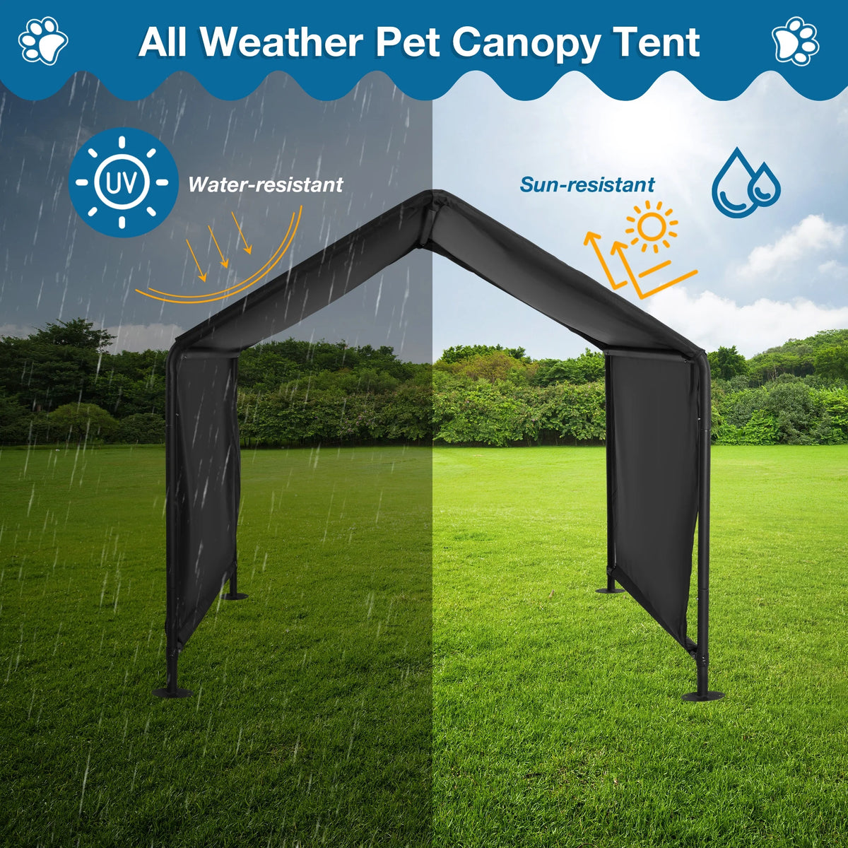 Waterproof Dog Shade Shelter P731707