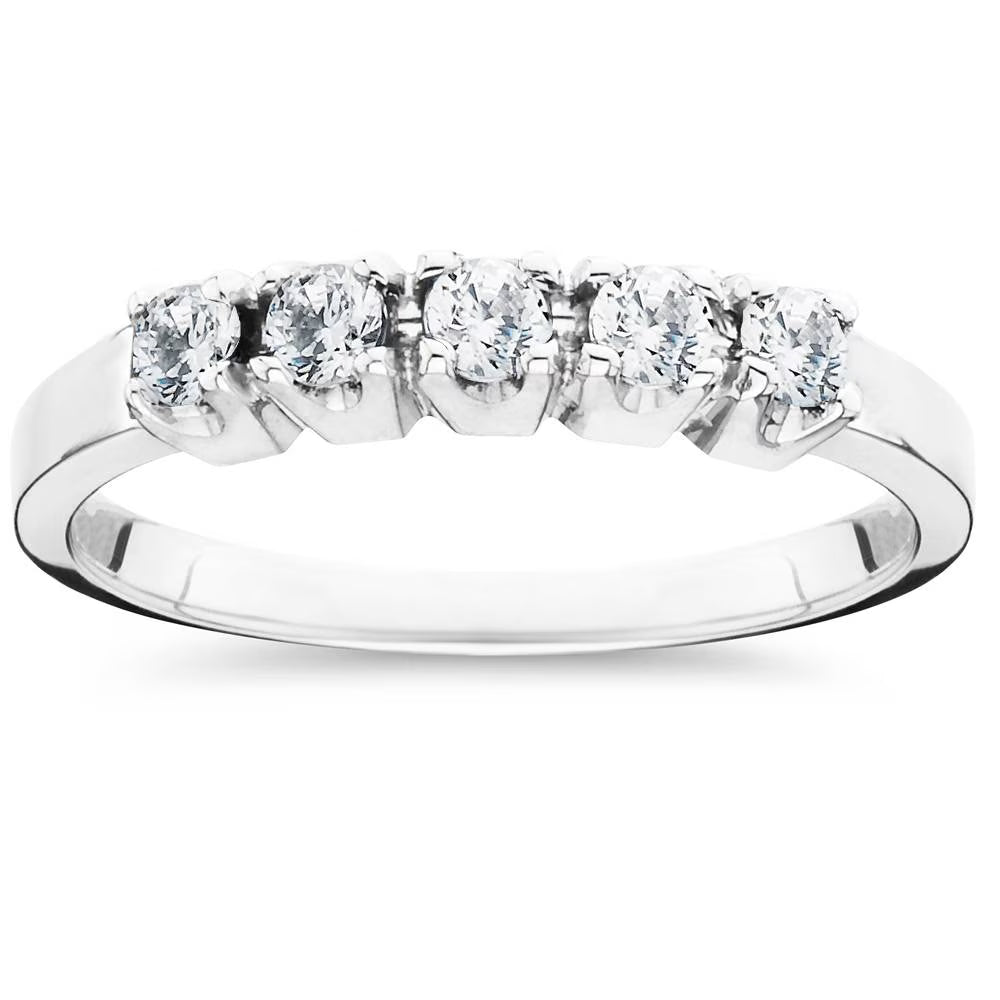 White Gold Diamond Ring W340