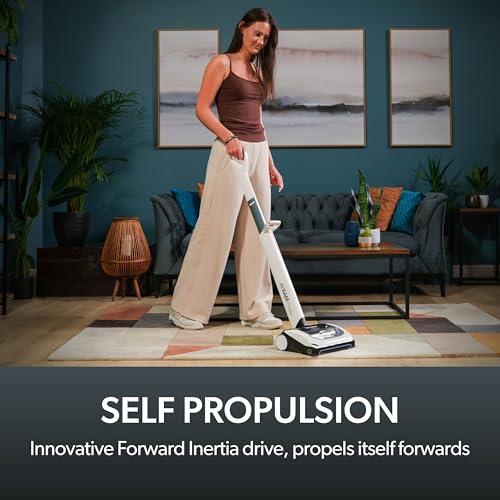 Cordless Vacuum Cleaner with Anti-Hair Wrap Brush Bar and Rechargeable 22v Li-ion Battery R1113