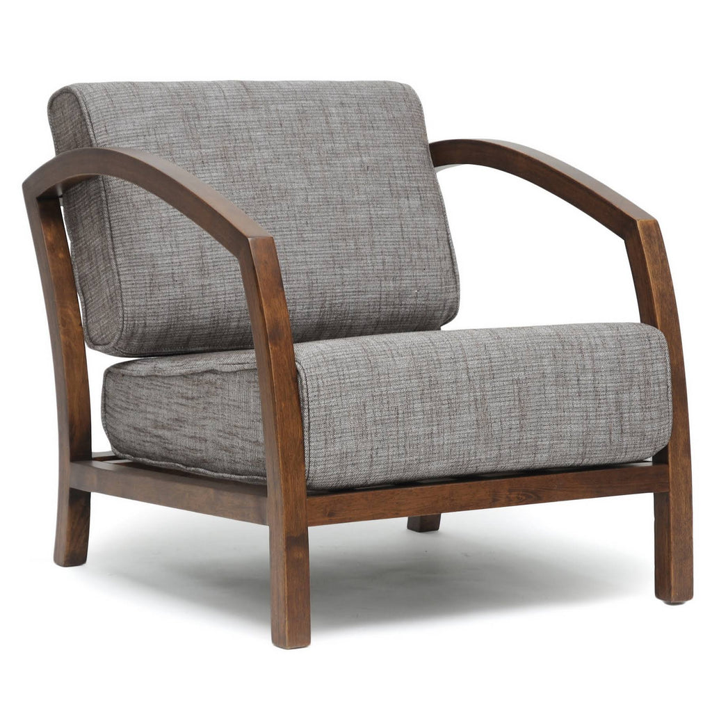 Brown Modern Accent Chair X8848
