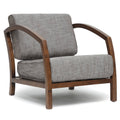 Brown Modern Accent Chair X8848