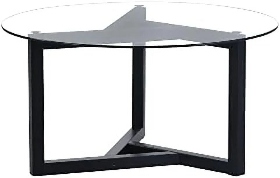 Round Glass Coffee Table S2065