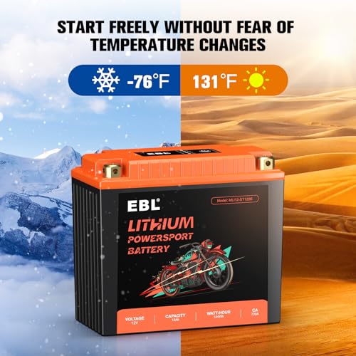 12V 18Ah Lithium Motorcycle Battery with BMS I706