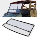 Flip Windshield for Polaris Ranger 1000 Front 2-in-1 Fold Down Clear Windscreen O146