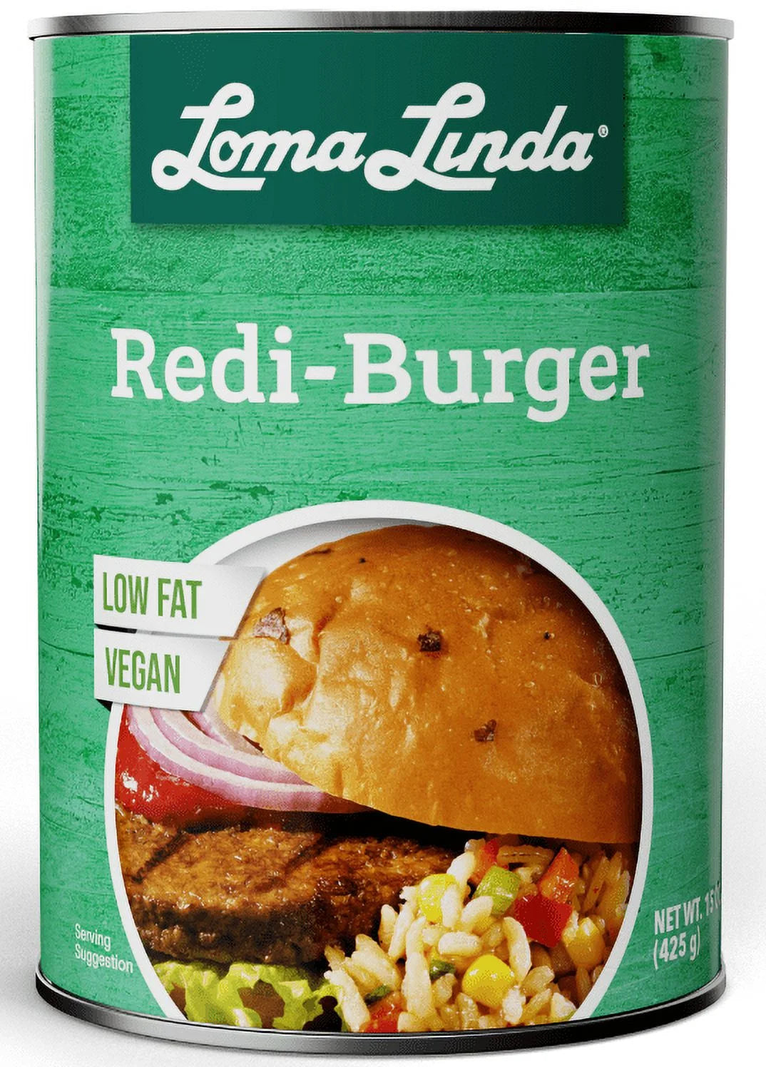 Redi-Burger 15 oz Pack of 12 Vegan Y971696