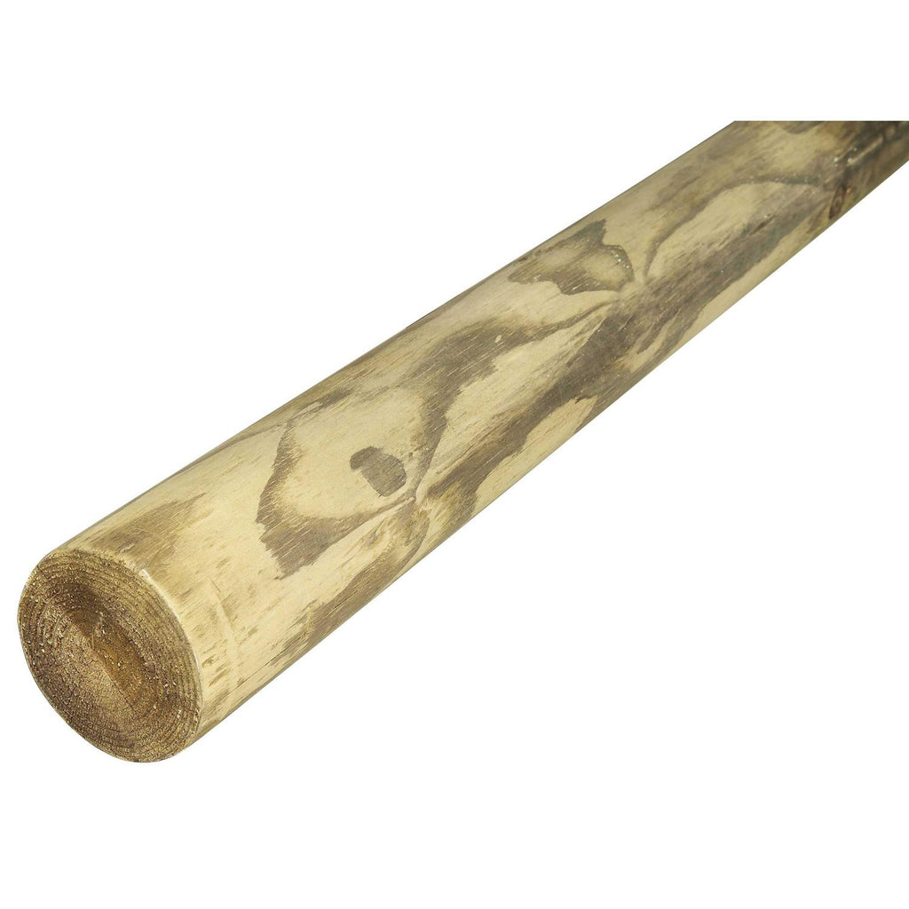 3-3/4-in x 8-ft Pressure Treated Pine Fence Post N1907