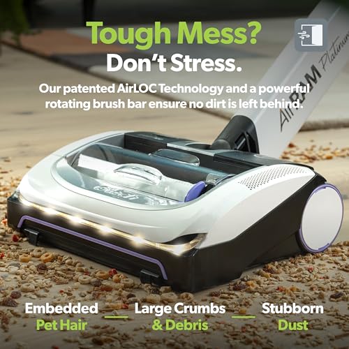Cordless Vacuum Cleaner with Anti-Hair Wrap Brush Bar and Rechargeable 22v Li-ion Battery R1113