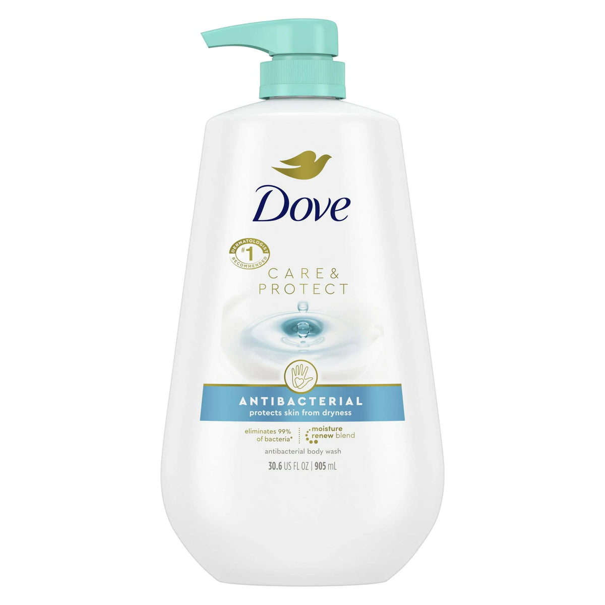 Antibacterial Liquid Body Wash with Pump, 30.6 oz. F677