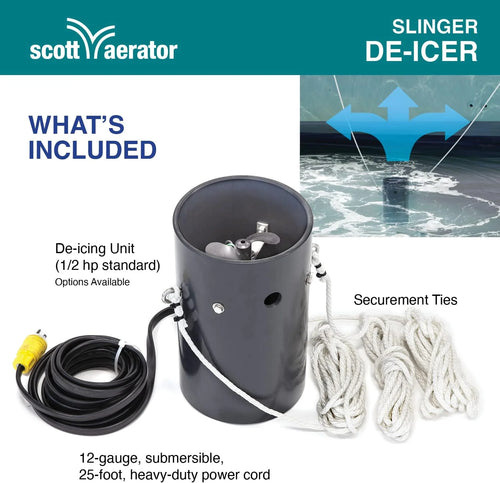 115V 0.5HP De-Icer Aerator L6338