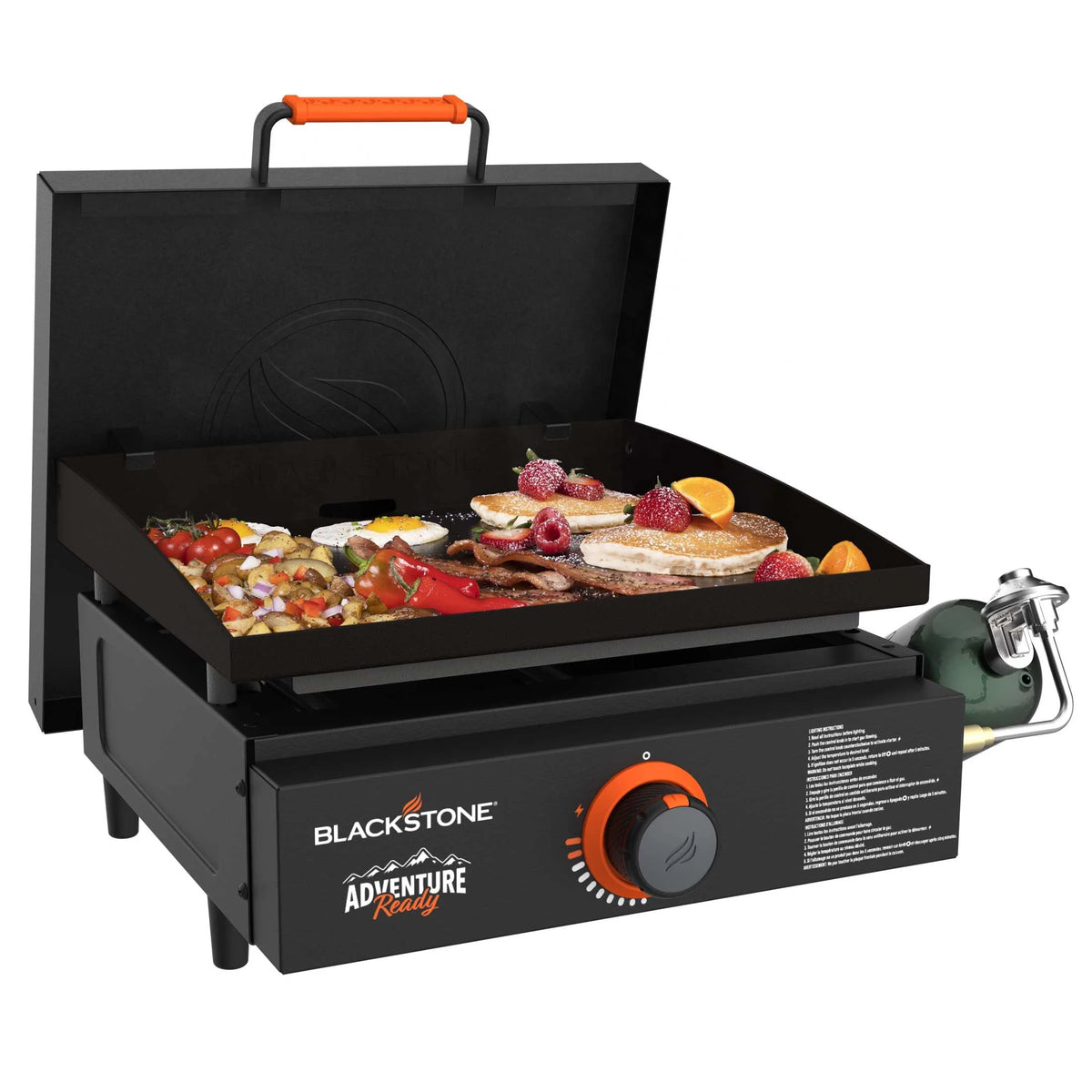 17” Propane Griddle with Hard Cover O997571