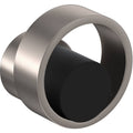 Satin Nickel and Matte Black Trim for Volume Control and Diverter with Circular Handle M64288