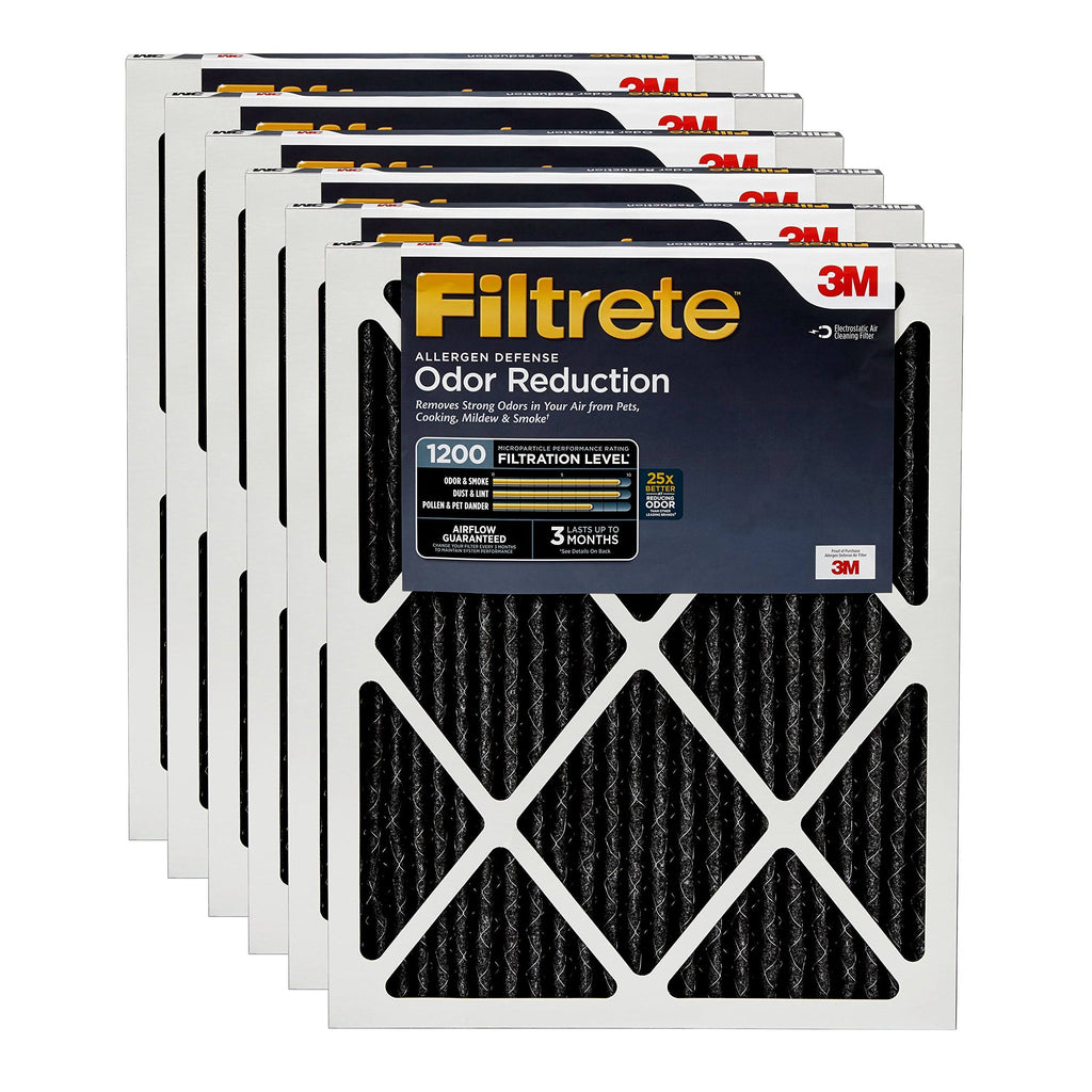 14x20x1 MPR 1200 AC Furnace Air Filter, 6-Pack Z6296