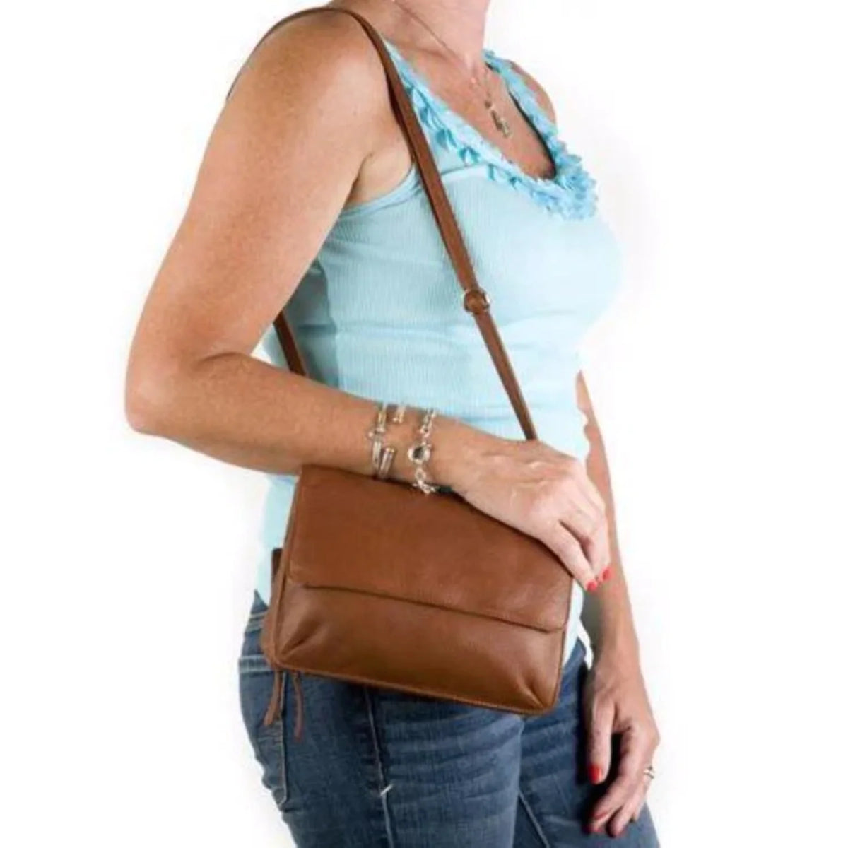Leather Pocket A3966