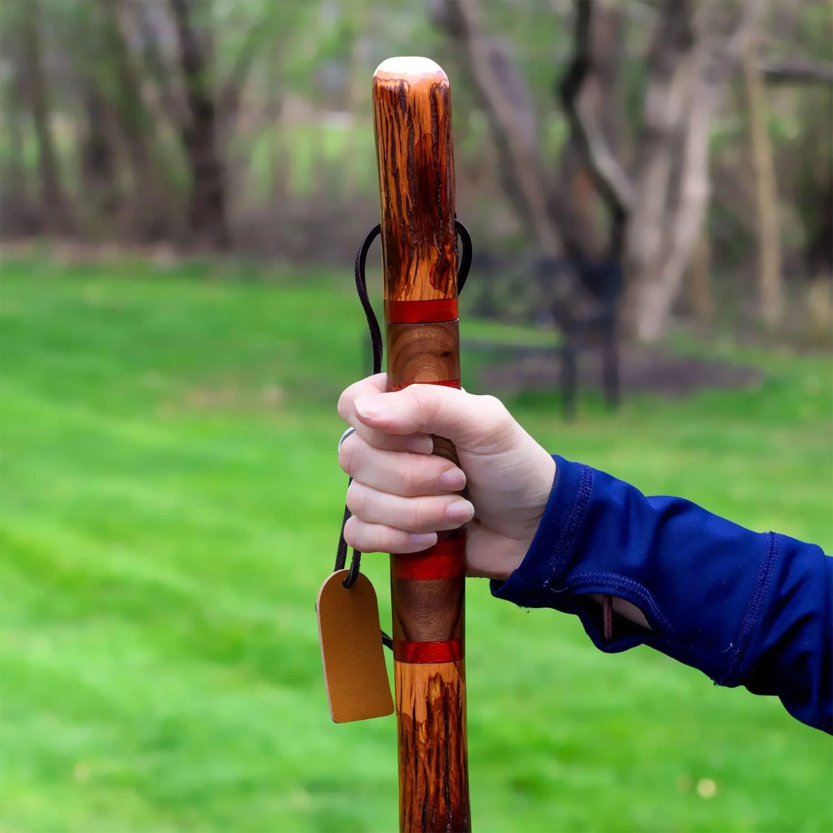 Hickory Wood Walking Stick, 55" X40982